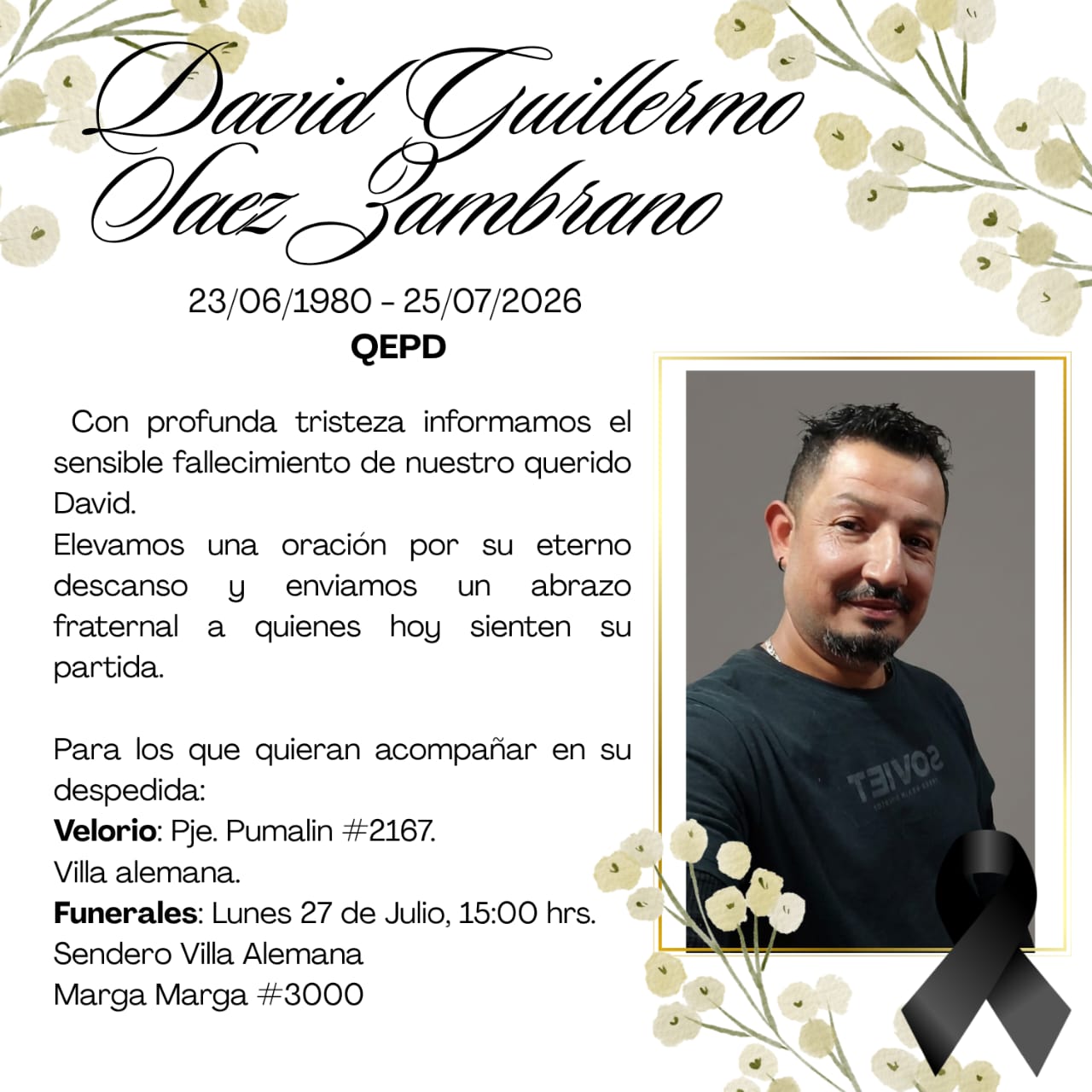Sensible Fallecimiento